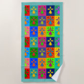 Hermine Pop ビーチタオル (正面)