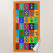 Hermine Pop ビーチタオル (正面)