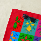 Hermine Pop ビーチタオル (インサイチュ)