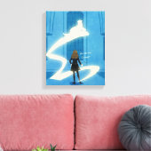 Hermione Granger Patronus Painting キャンバスプリント (インサイチュ (リビング))