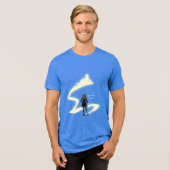 Hermione Granger Patronus Painting トライブレンドTシャツ (正面全面)