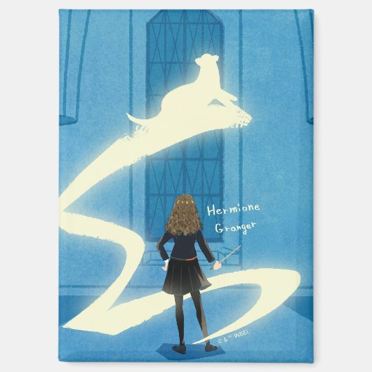 Hermione Granger Patronus Painting マグネット (正面)