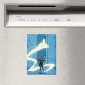 Hermione Granger Patronus Painting マグネット (インサイチュ (食洗機))