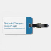 Hermione Granger Patronus Painting ラゲッジタグ (裏面横)