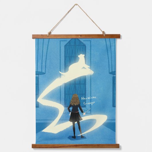 Hermione Granger Patronus Painting 吊り下げ型タペストリー (正面)