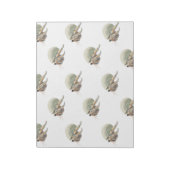 Hermitカニのメモ帳 ノートパッド (回転)