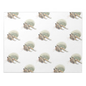 Hermitカニのメモ帳 ノートパッド (正面)