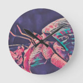 Hermit Crab Clock ラウンド壁時計 (正面)