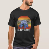 Hermit Crab Sea Animals Retro Awesome Claw Hermit  Tシャツ (正面)