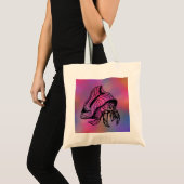 Hermit Crab Tote by Ashton Shuster トートバッグ (正面(商品))
