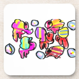 Hermit crabs summer  コースター