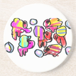 Hermit crabs summer  コースター