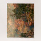 Hermit Rim Roadからアリゾナのグランドキャニオン ジグソーパズル (縦)