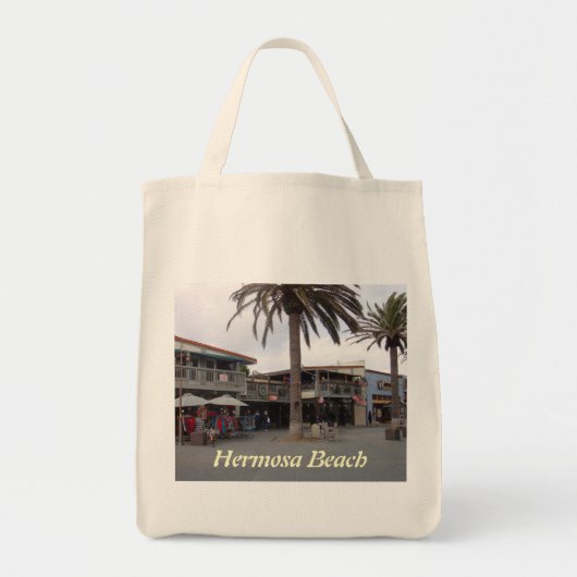 Hermosaのビーチ、カリフォルニア トートバッグ (正面)