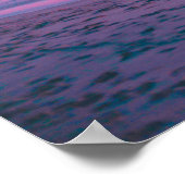 HERMOSAビーチ（米国カリフォルニア州） ポスター (角)