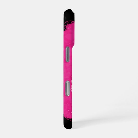 Hermosa chica crespa iPhoneケース (右側面)