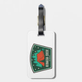 Hermosa Creek Wilderness Colorado Camping ラゲッジタグ (裏面縦)