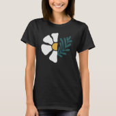 Hermosa flor abstracta tシャツ (正面)