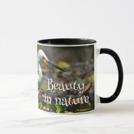 Hermosa garza blanca マグカップ