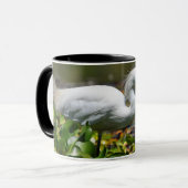 Hermosa garza blanca マグカップ (正面左)