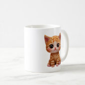 Hermosas imágenes  de tiernos gatitos コーヒーマグカップ (正面右)