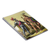 Hernandoコルテス(1485-1547年)間の遭遇 ノートブック (右側)