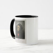 「Hernaniのために服を着る自画像 マグカップ (正面左)