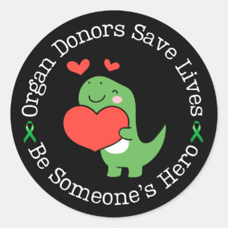 Hero Donor Organ Donor Awareness ラウンドシール