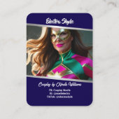 Hero Glow Photo Coscards Cosplayトレーディングカード 名刺 (裏面)