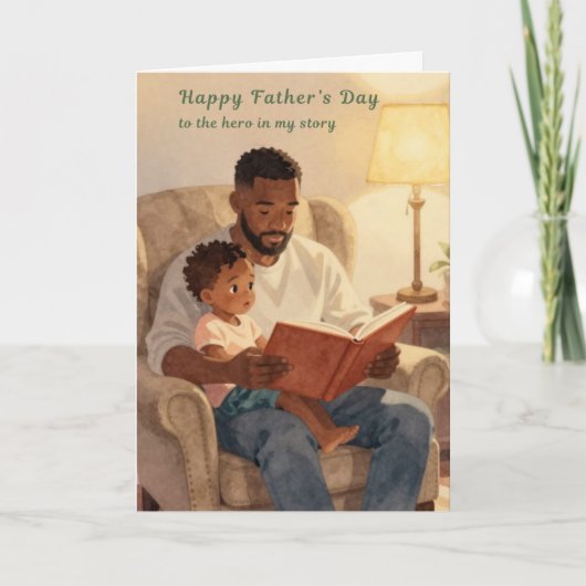 Hero in my Story Father's Day Card シーズンカード (正面)