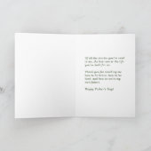 Hero in my Story Father's Day Card シーズンカード (内部)