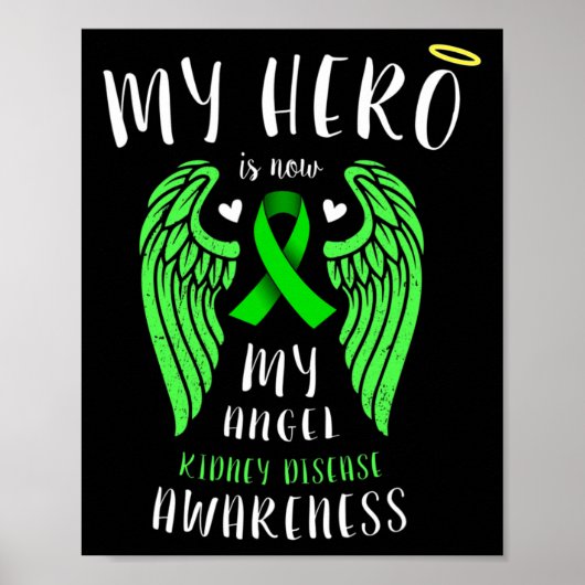 Hero Is Now My Angel – 腎臓病の記憶 ポスター (正面)