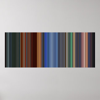 Hero movie barcode ポスター