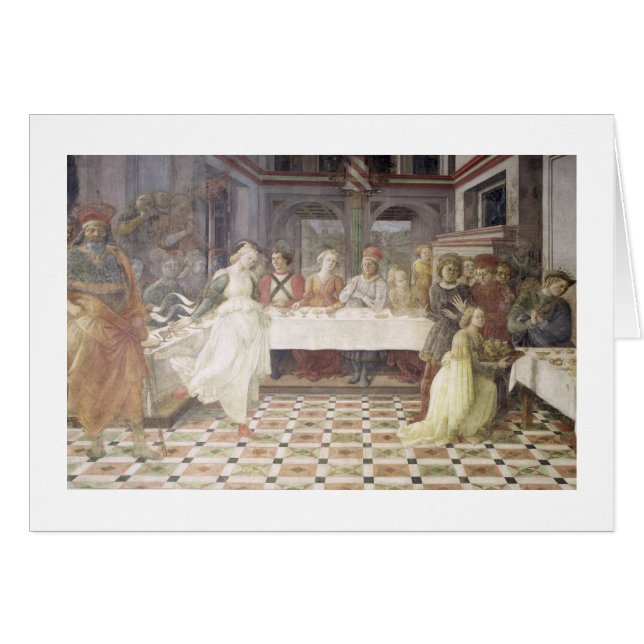 Herod (フレスコ画)の饗宴(60432をまた見て下さい) (正面横)