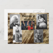Heroes in History Collection – ストーリー ポストカード (正面/裏面)