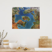 Heroes Of Nerath Game Boardマップ ポスター (キッチン)