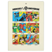 Heroes of the DC™ Universe クリップボード (裏面)