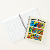 Heroes of the DC™ Universe ノートブック (内部)