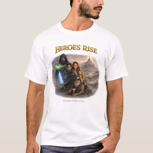 HEROES RISE Tシャツ (正面)