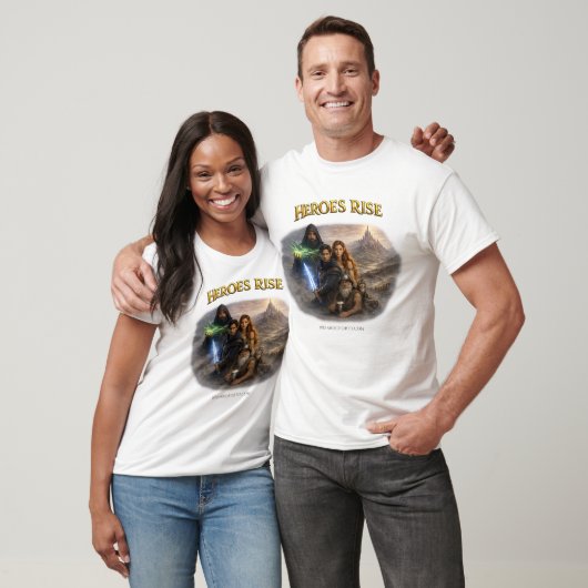 HEROES RISE Tシャツ (ユニセックス)