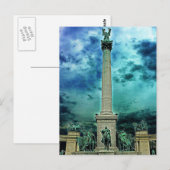 Heroes Square Column, Budapest(2) ポストカード (正面/裏面)
