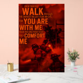 Heroic Christian Fire Rescue Wall Art 2026 アクリルサイン (ウェディング)