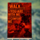 Heroic Christian Fire Rescue Wall Art 2026 アクリルサイン (ニュートラル)