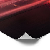 Heroic Firefighter Rescue Scene Poster ポスター (角)