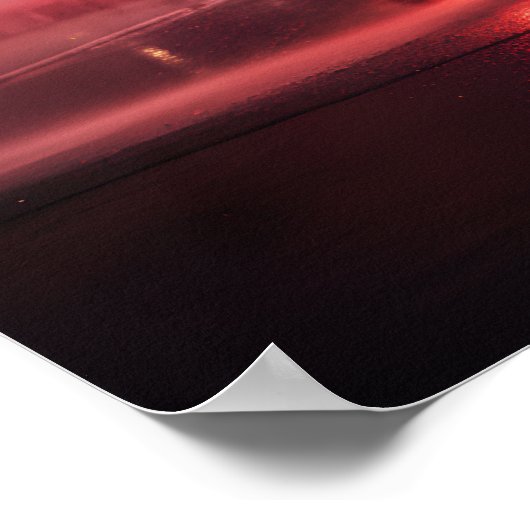 Heroic Firefighter Rescue Scene Poster ポスター (角)