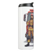Heroic Firefighters Anime Thermal Tumbler タンブラー (回転左)