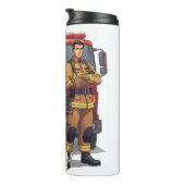Heroic Firefighters Anime Thermal Tumbler タンブラー (回転右)