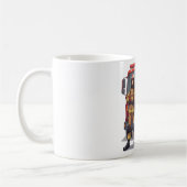 Heroic Firefighters & Dalmatian Anime Coffee Mug コーヒーマグカップ (左)