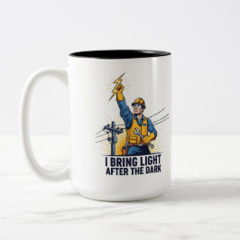 Heroic Lineman Coffee Mug ツートーンマグカップ