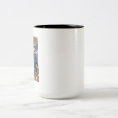 Heroic Lineman Power Line Worker Birthday Gift ツートーンマグカップ (中央)